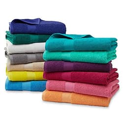Bath towels, hand towels, washcloths
