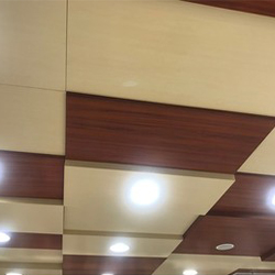 Wood false ceilings