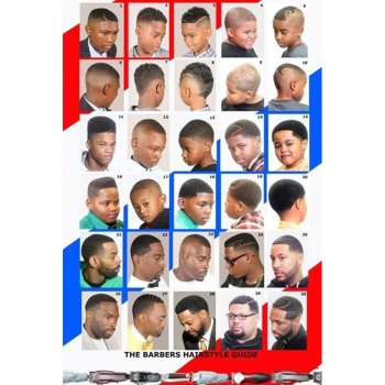 Barbershop Hairstyle Poster