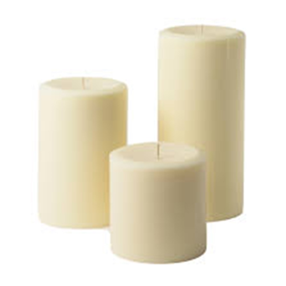 Pillar candles