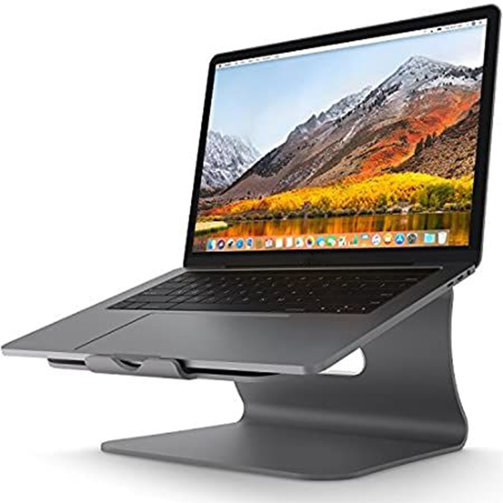 Silver Laptop & notebook stand