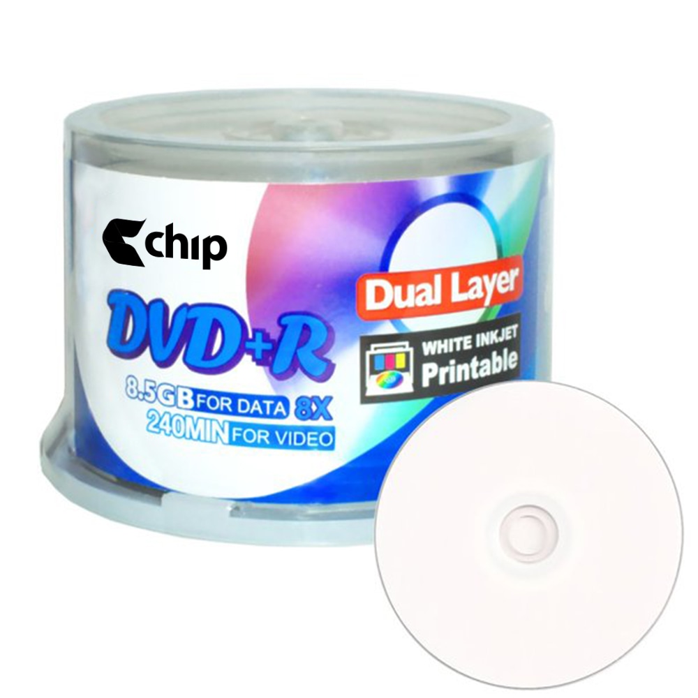 DVD+R DL Blank Storage Media