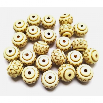 Acrylic fancy beads