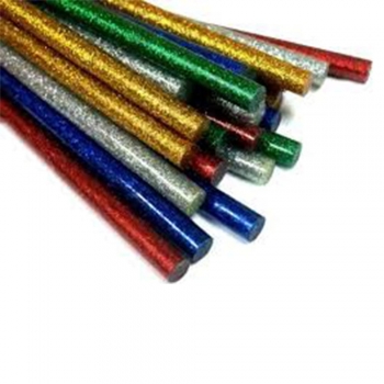 Colored glue sticks