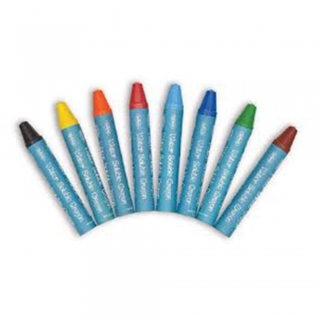 Water soluble crayons water colors