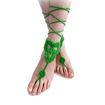 Knitted Toe Ring Anklets