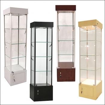 Glass Tower Displays Bases