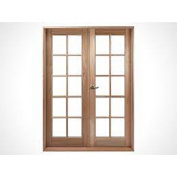 Timber French doors