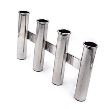 Stainless steel Silver Wall To Rod Holders
