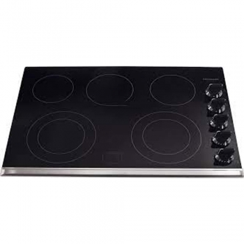 Electric smooth top cooktop