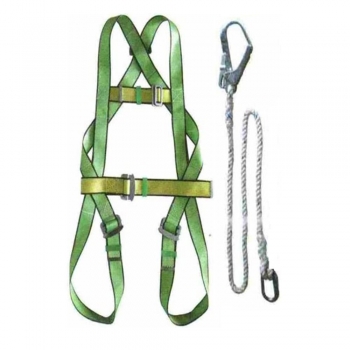 Parachute or full-body harness.