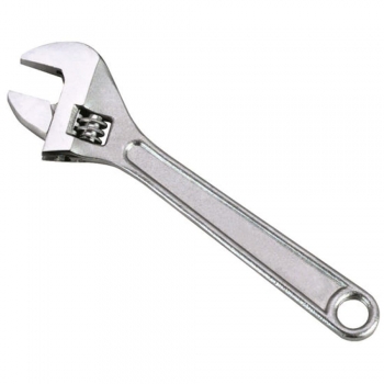 Steel adjustable wrench