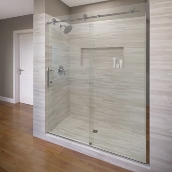 Glass block shower Cabin