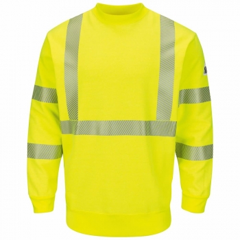 Hi-Visibility Yellow Flame-Resistant Crewneck Shirt