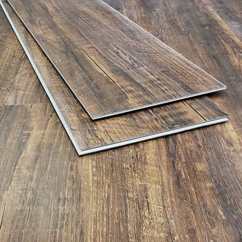 Rigid core vinyl planks