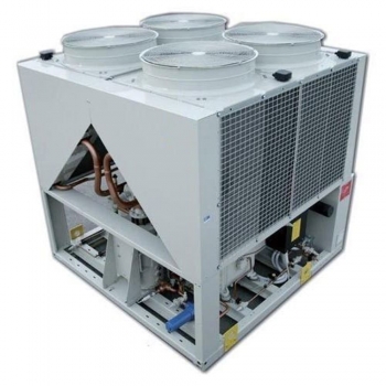 Combined air and water-cooled condensers