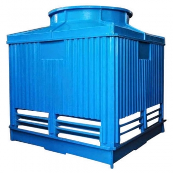 Shape characterized cooling tower