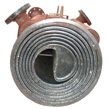 Spiral tube heat exchangers