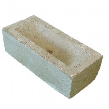 Frogged brick block