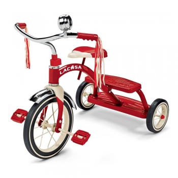 Radio Flyer Retro Red Dual Deck Tricycle