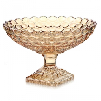 Crystal Glass Bowl Antique Bases