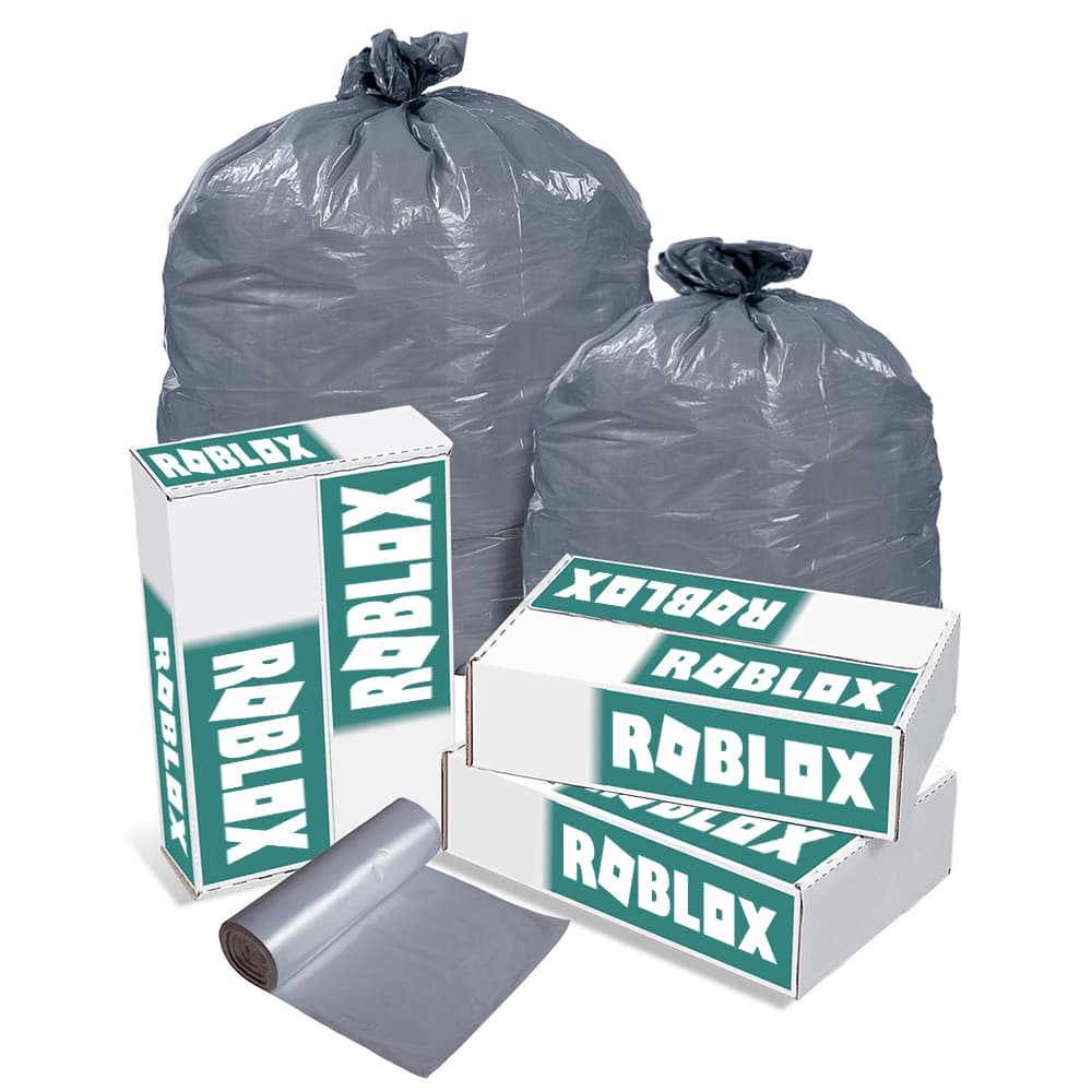 Registry Low Density Can Liner, 55 Gal., 0.7 Mil, Gray