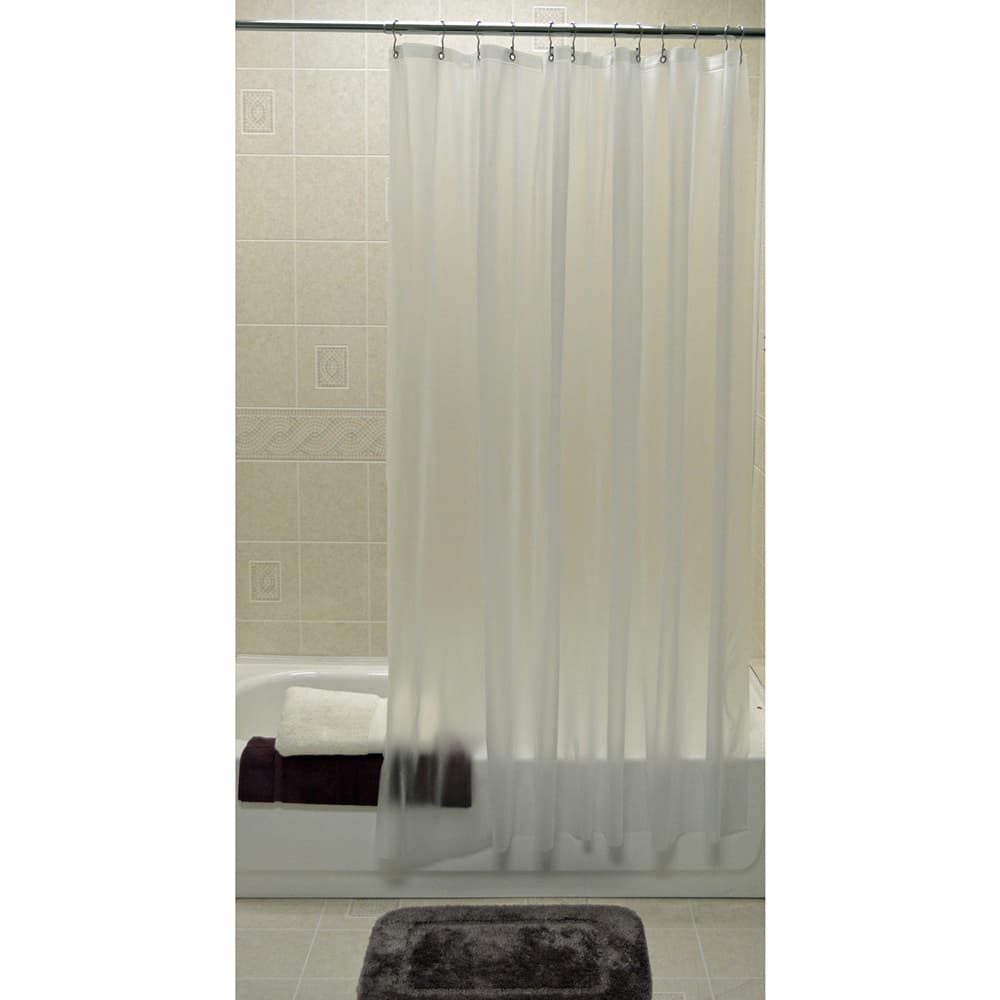 Kartri Shower Curtain Liner, P-Free, Frosty, 72 x 78
