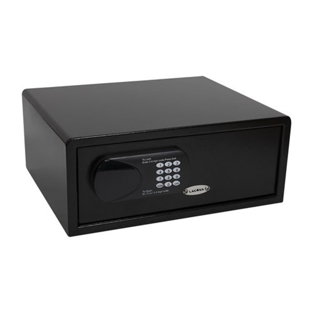 Registry Guest Room Safe, 17 Laptop, Black