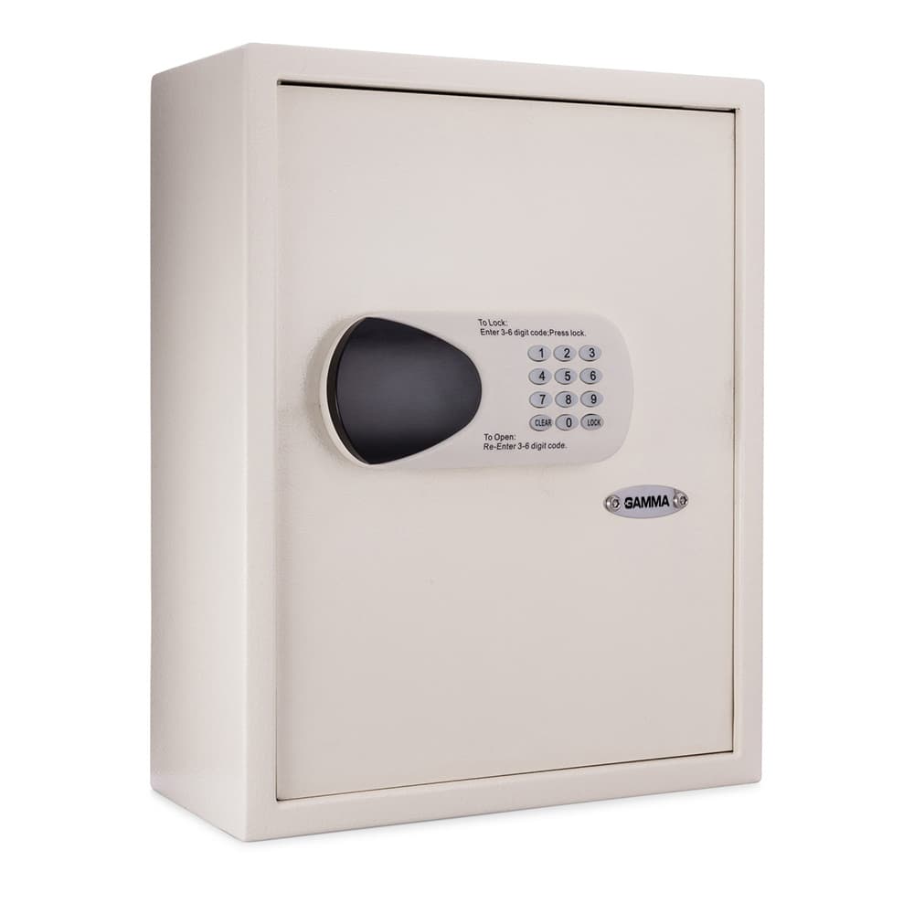 Registry Surface Mount Wall Safe, White