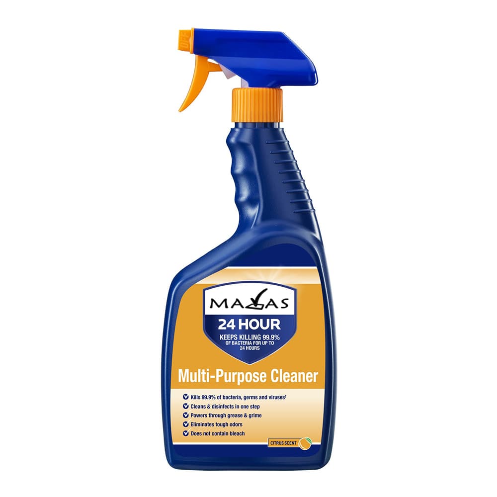Microban 24 Professional Multi-Purpose Cleaner Spray, Citrus Scent, 32 Oz