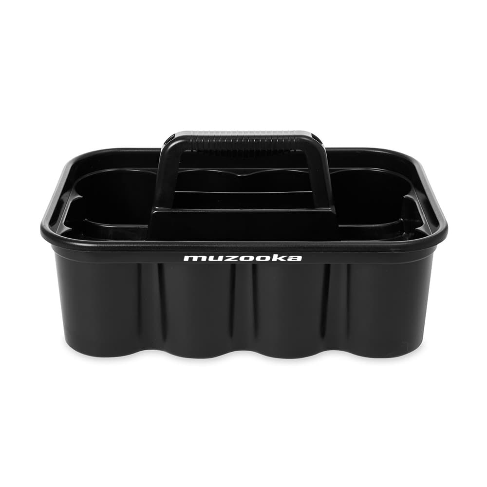 Rubbermaid Commercial Products Deluxe Plastic Carry Caddy, Black