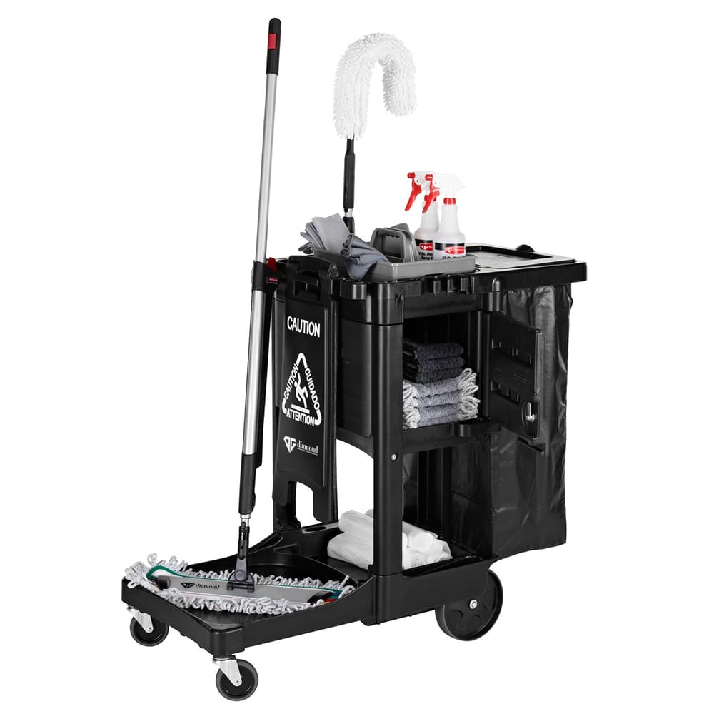 Rubbermaid Commercial Products Executive Series Janitor Cart