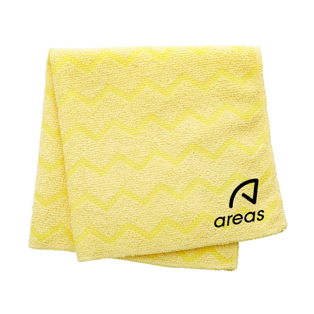 Rubbermaid Commercial Products HYGEN Microfiber General Purpose Cloth, 16, Yellow