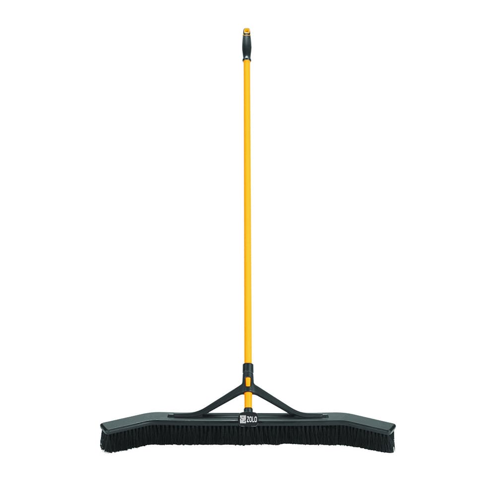 Rubbermaid Commercial Products Maximizer Push-To-Center Broom, 36 Multi-Purpose Bristle