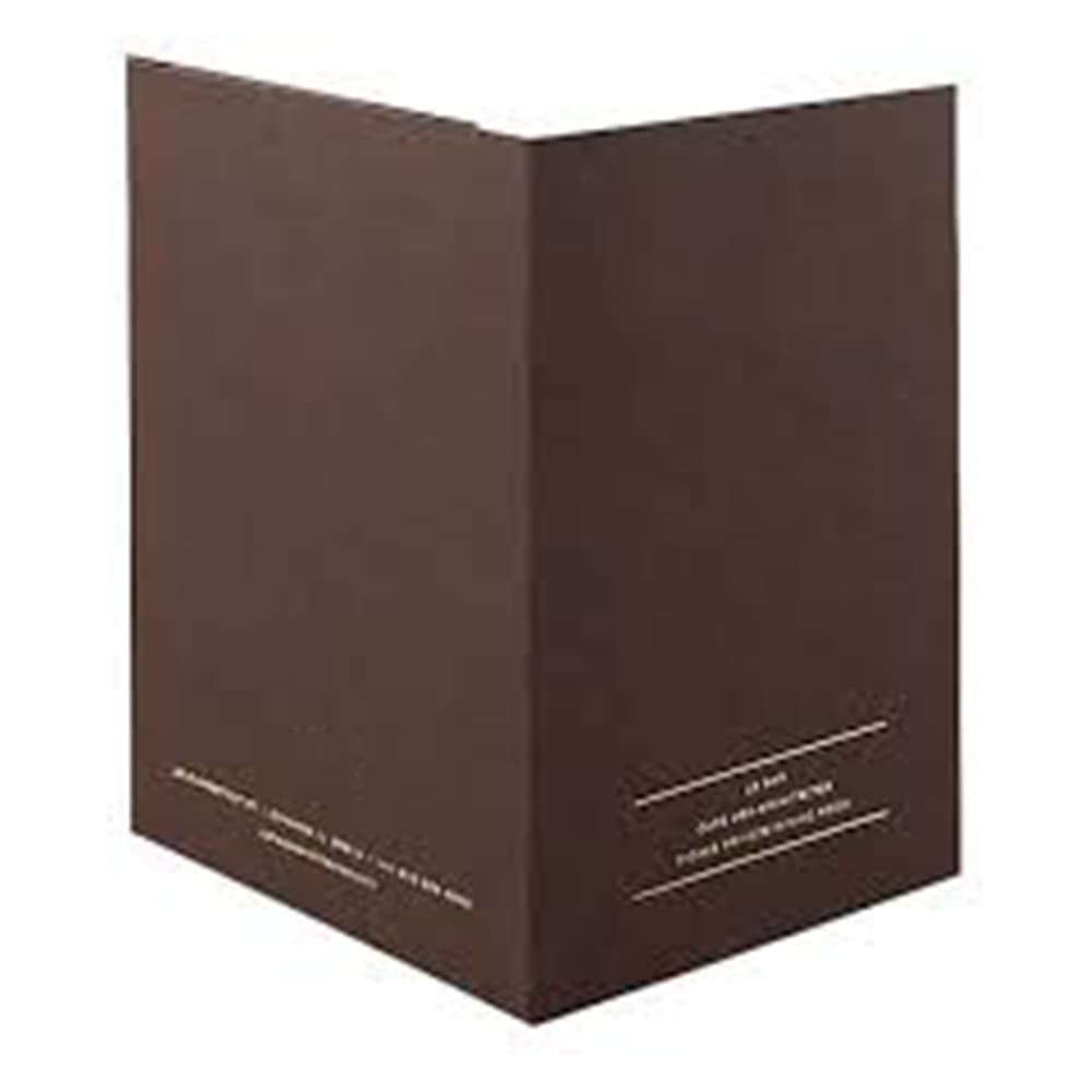 Hotel Guest Room guest information Expandable Document Folders