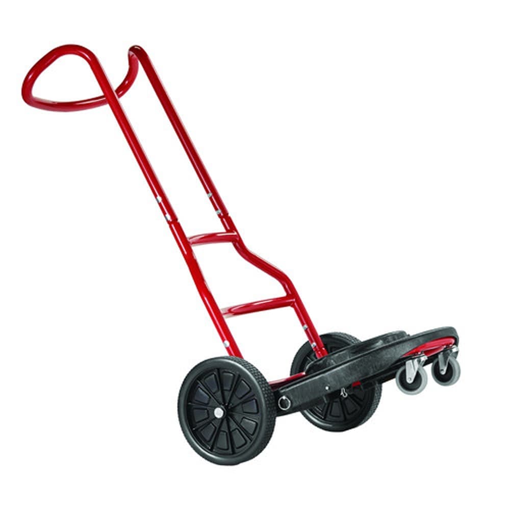 Rubbermaid Commercial Products Maximizer Brute Multi-Surface Dolly, Black-Red