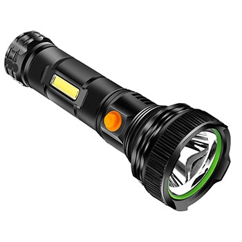 Tactical Waterproof Rechargeable Hand Torch Flashlight