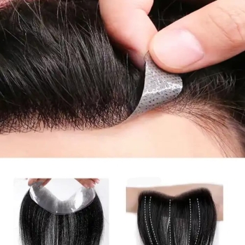 Thin skin hair line patch toupee Wig